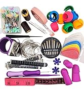 Hand Sewing Complete Kit | Featuring THIK-Grip Thimble [3 Sizes] | Including Needles (105) - Fabr...