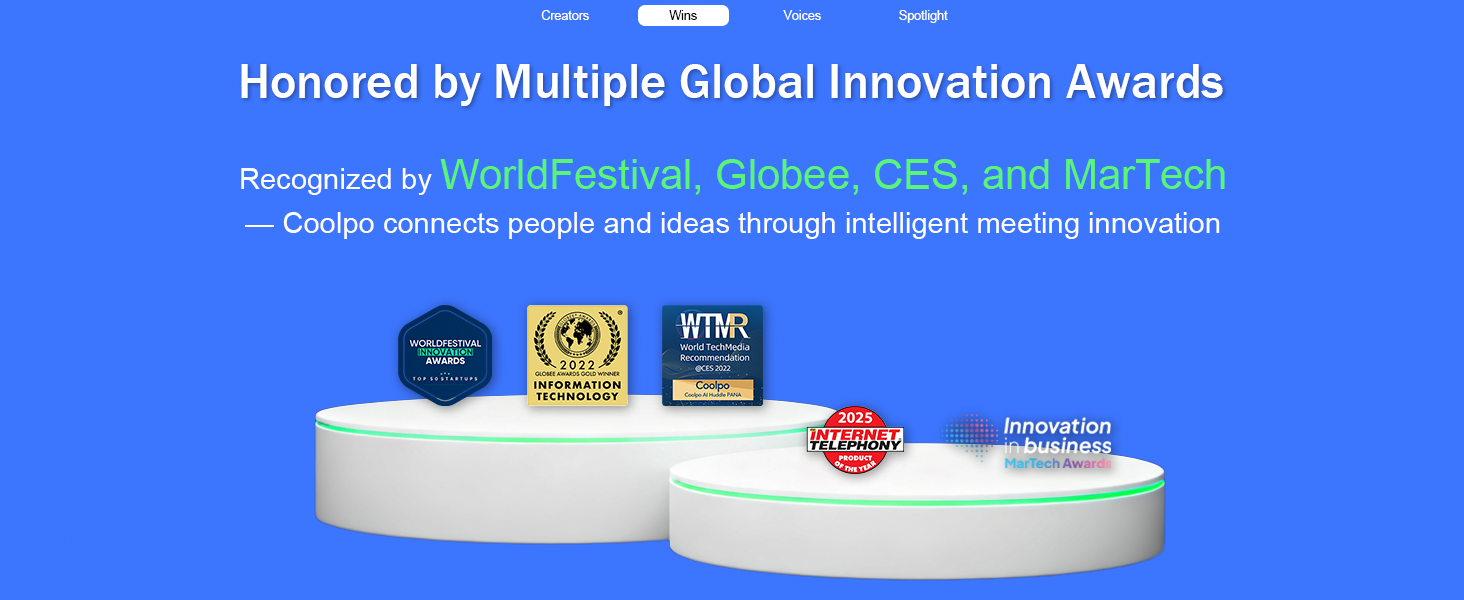 Honored by Multiple Global Innovation Awards