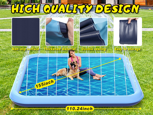 Square Splash Pad for Pet