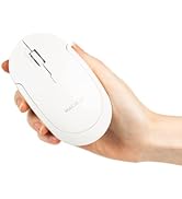 Macally Wireless Bluetooth Mouse for Mac, MacBook Pro / Air, iPad, and PC - Quiet Click and Comfo...