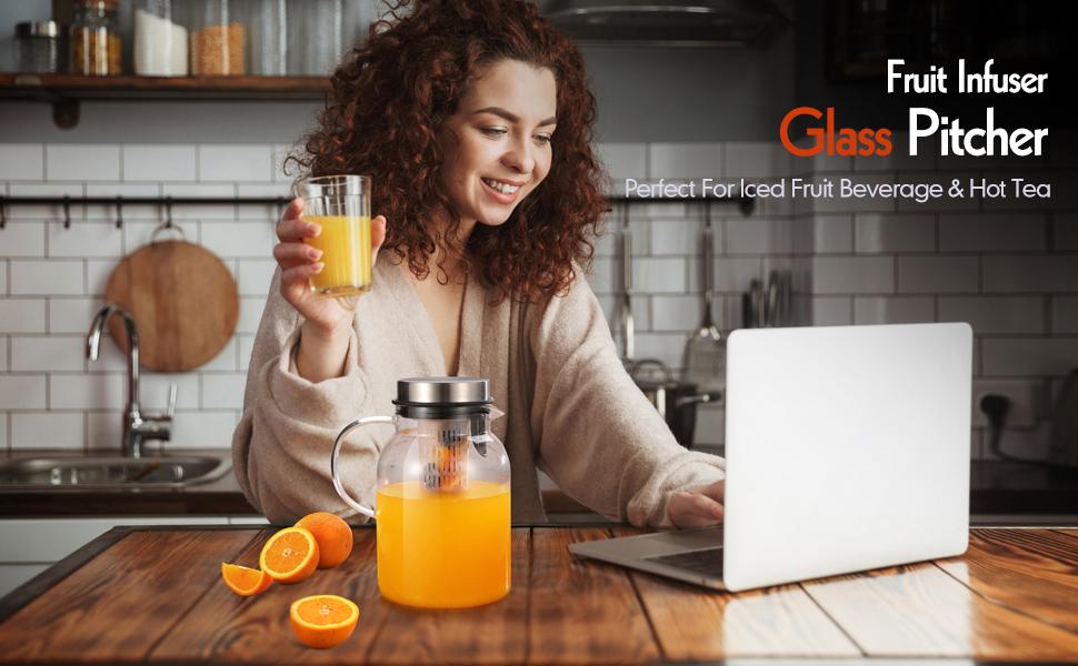 glass pitcher