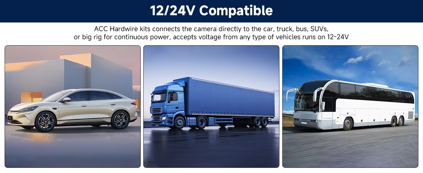 hardware kit for dash cam