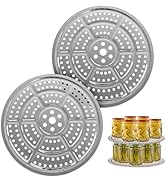 Impresa Products 2-Pack Pressure Canner Rack / Canning Rack for Pressure Cooker - Stainless Steel...