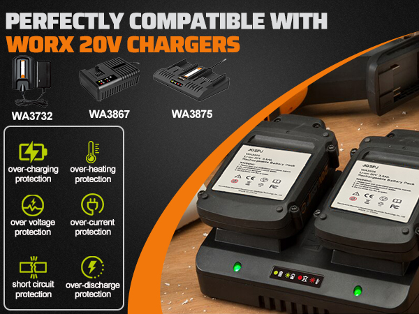 WORX 20V BATTERY