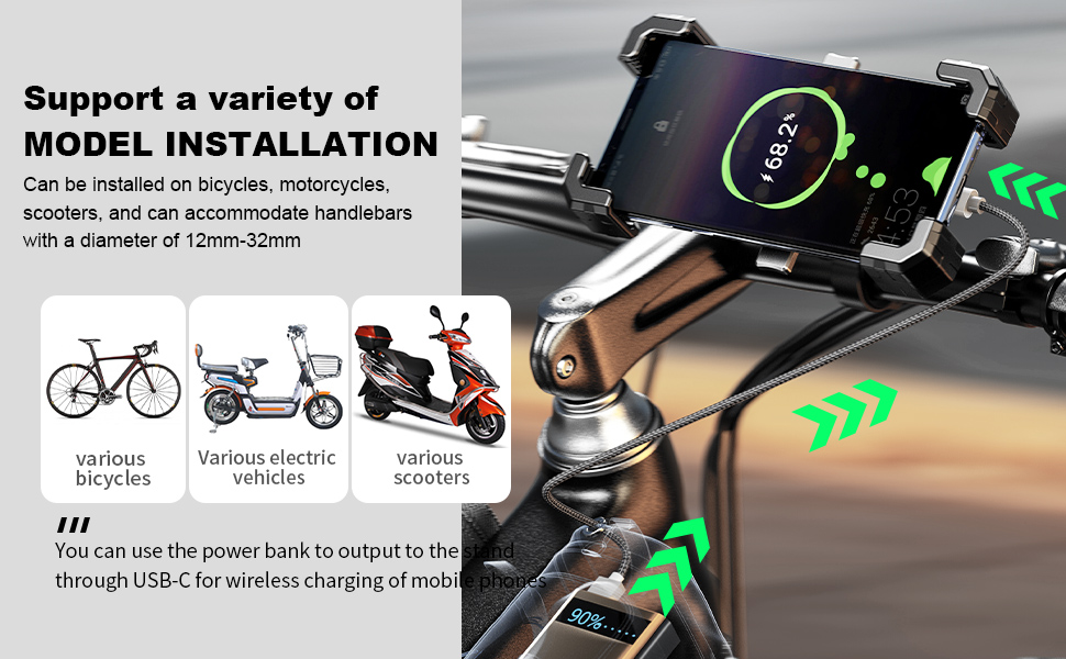 motorcycle cell phone mount