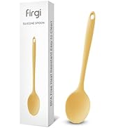 FIRGI Multi Platinum Silicone Cooking Spoon for Baking, Scraping &amp; Mixing, 100% Food Grade Colorf...