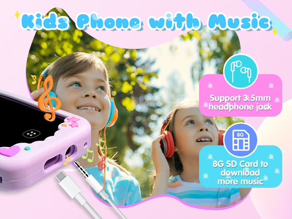 kids phone with music