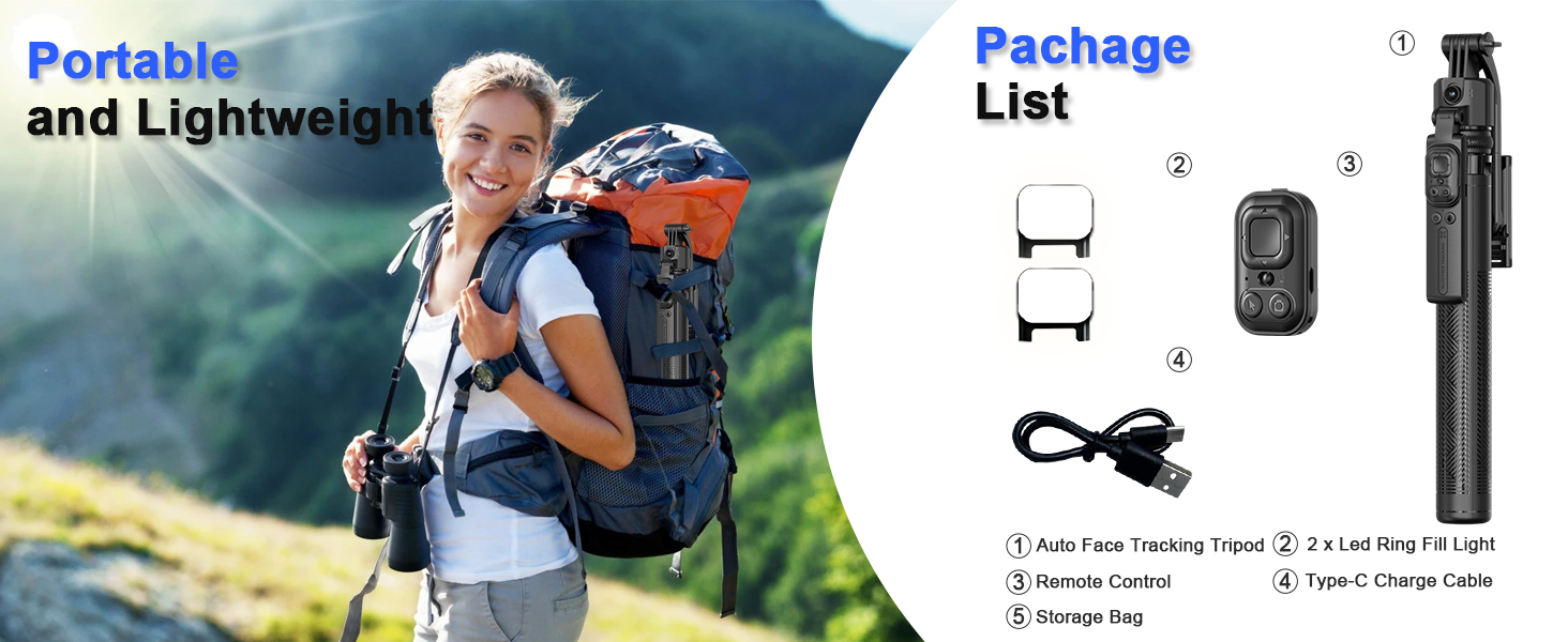 auto tracking tripod for iphone