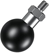 BRCOVAN 1'' Ball Adapter with M6 x 1.0 Threaded Post Compatible with RAM Mounts B Size 1 Inch Bal...