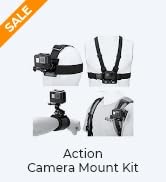 K&amp;F CONCEPT Accessories Set for GoPro Hero 13/12/11/10/9/8/7/6/5/4/DJI Osmo Action Series/Pocket ...