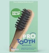bamboo toothbrushes 6 pack pro , ultra soft bristles for sensitive gums and teeth