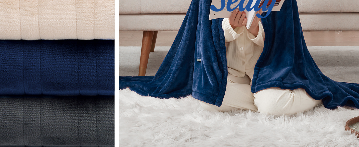 electric blanket throw