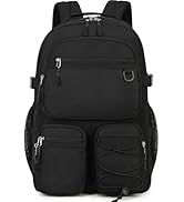 Lohol Water Resistant Daypack with Mulitiple Pockets for School Travel Outdoor College, 15.6 inch...