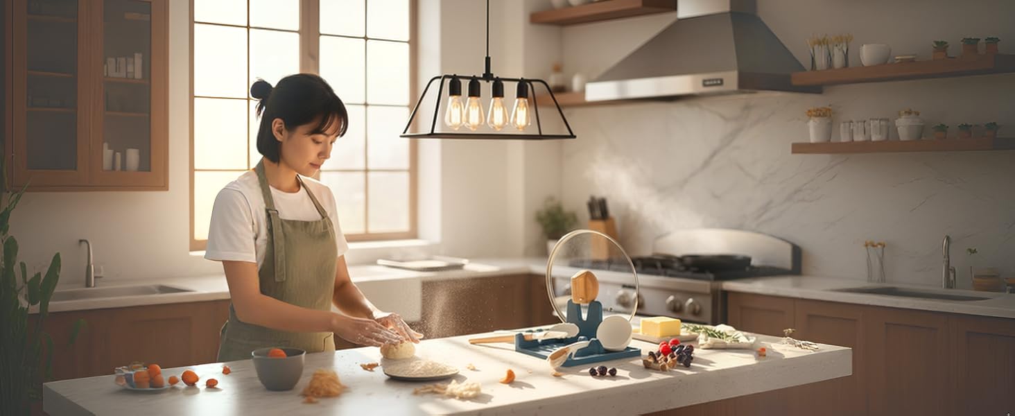 This silicone pot spoon holder is perfect for cooking, baking, and grilling