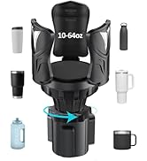 Cup Holder Expander for Car with Adjustable Adapter, Easkkty All Purpose Car Cupholder Extender O...
