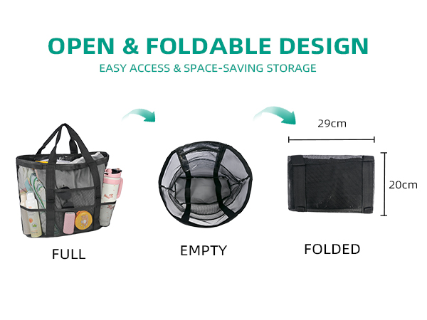 Mesh Beach Bag for Women/Family