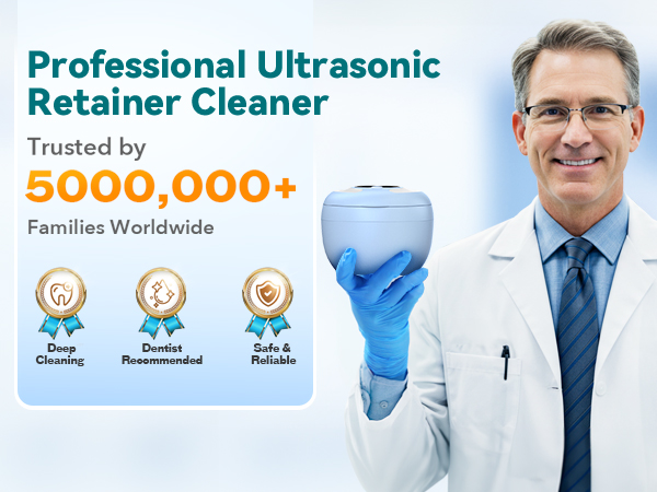 Professional Ultrasonic Retainer Cleaner