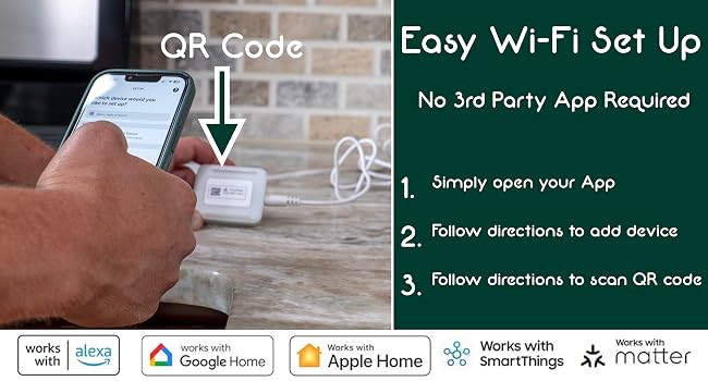 WiFi set up is easy and does not require a 3rd party app