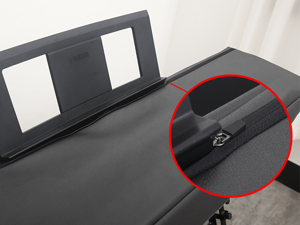 There is a zipper on each side