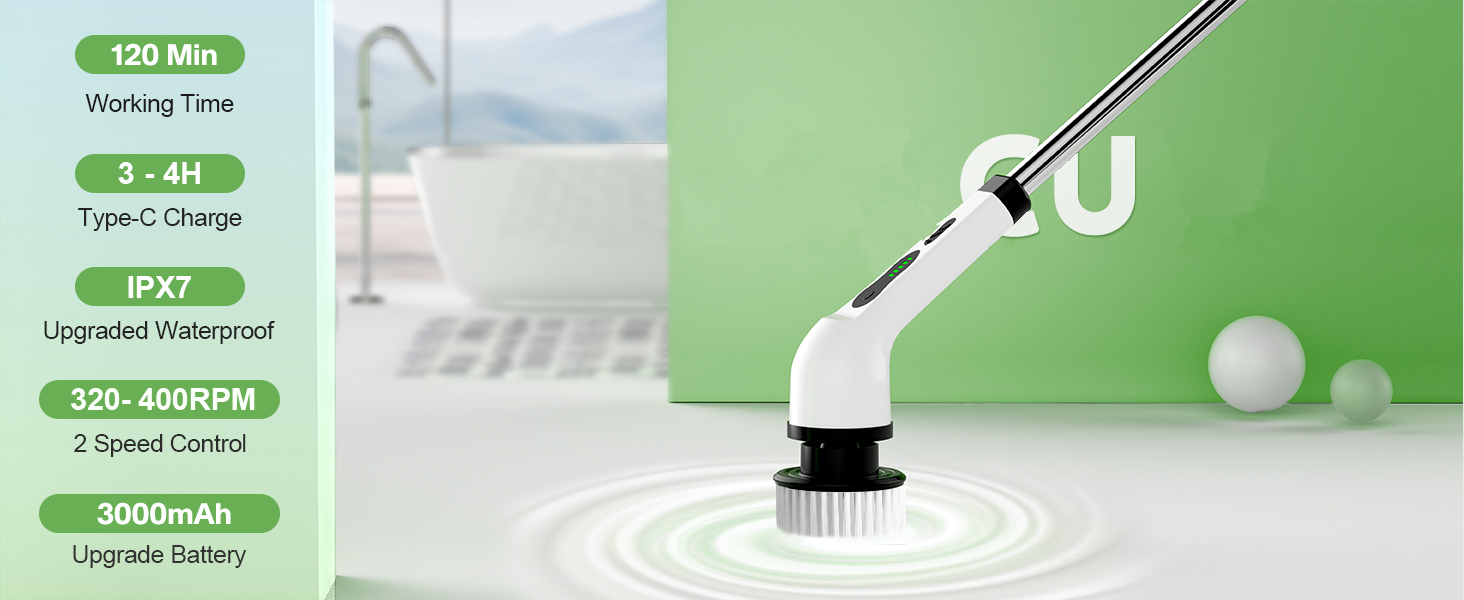 Electric Spin Scrubber