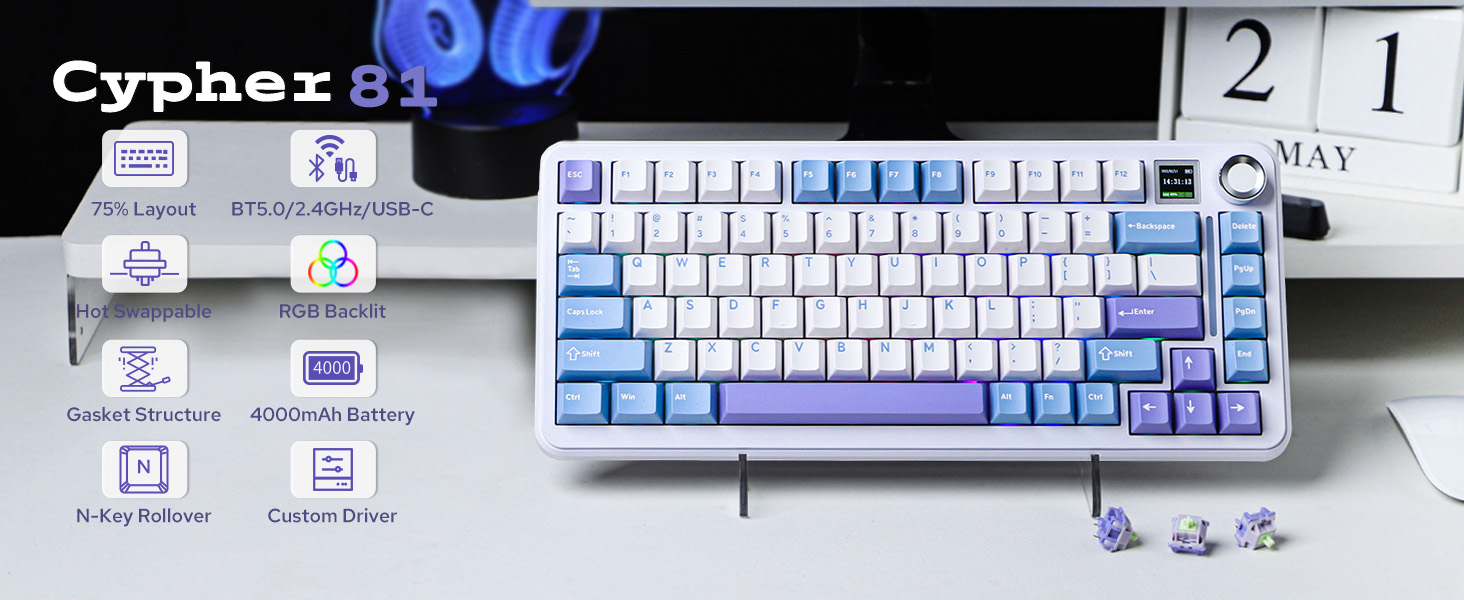 Cypher81 Wireless Gaming Keyboard