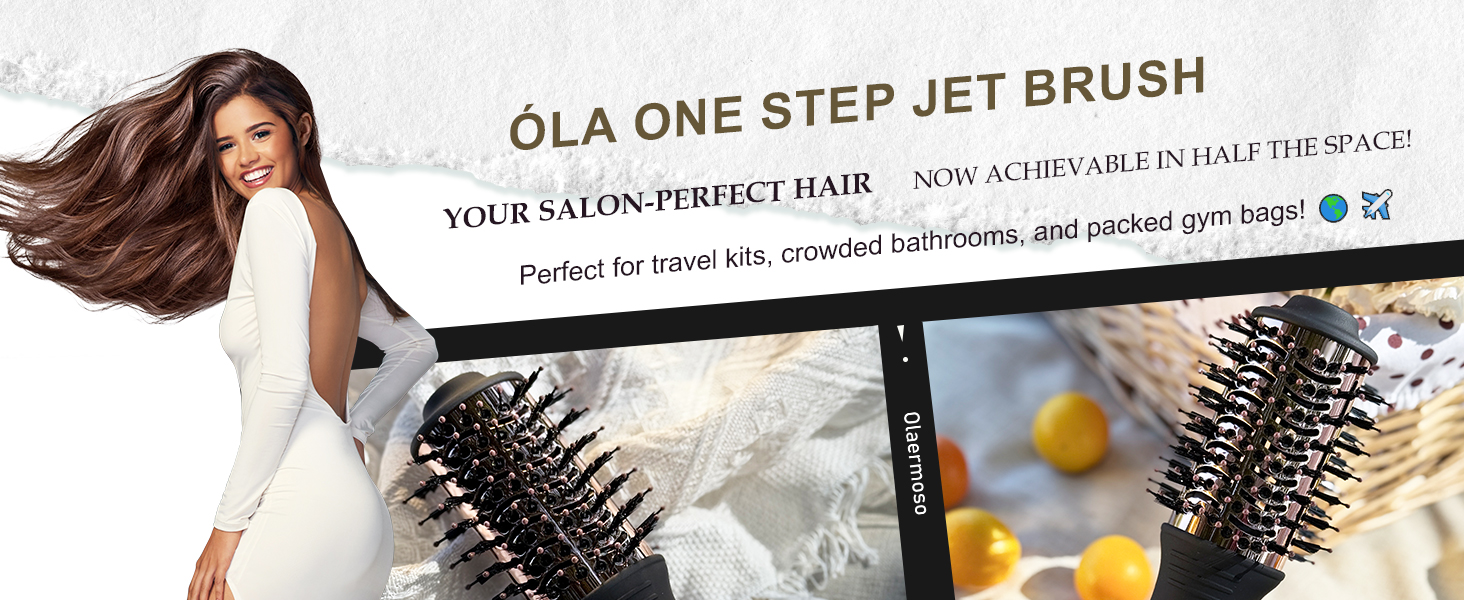 Olaermoso one step hair blow dryer brush