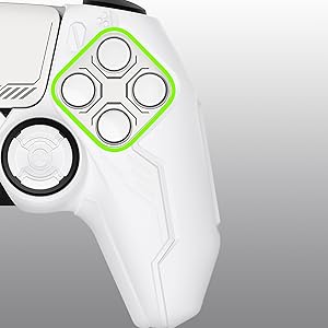 PlayVital Guardian Edition Ergonomic Soft Controller Silicone Case Grips for ps5