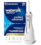Waterpik Cordless Advanced 2.0 Water Flosser For Teeth, Gums, Braces, Dental Care With Travel Bag...