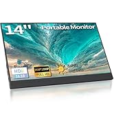 StarXnDa 14 inch Portable Monitor Ultra-Slim IPS FHD 1920 * 1200p Second Monitor for Laptop,300cd...