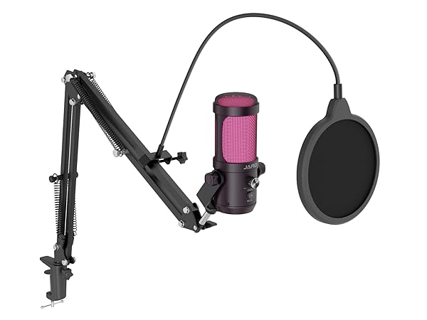 J100-CB microphone with boom arm