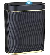 steo spce Bathroom Small Trash Can with Automatic Touchless Lid, 2.6 Gallon Smart Garbage Can Nar...