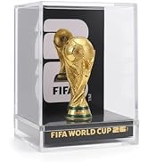 Official FIFA World Cup 2026 Edition - 3 Inch 3D Trophy Inside a Premium Acrylic Case - Timeless ...