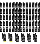 AMZWEI 100Pcs Oscillating Tool Blades, Professional Universal Oscillating Saw Blades Wood Metal C...