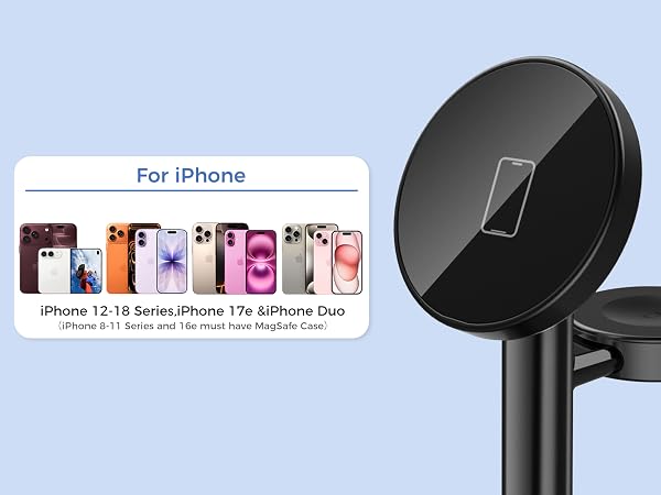 3-in-1 Charging Station for Apple Device