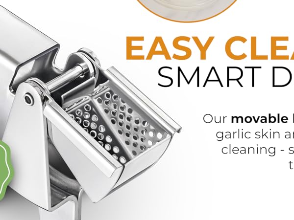 garlic press garlic press stainless steel garlic crusher