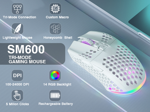 wireless mouse gaming laptop mouse bluetooth mouse Rechargeable programmable custom mouse