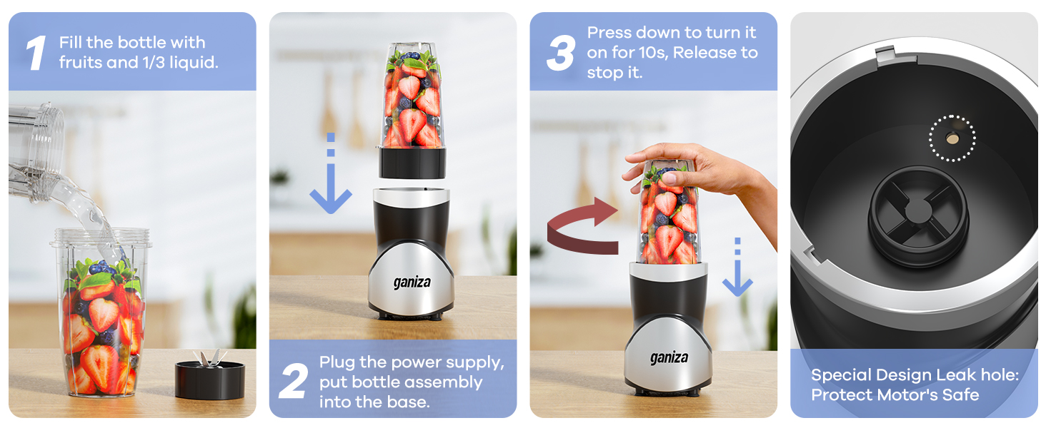 Ganiza Smoothie Blenders