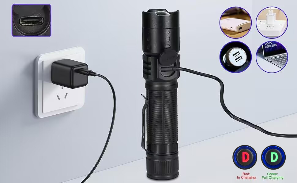 UV Flashlight 395nm Blacklight