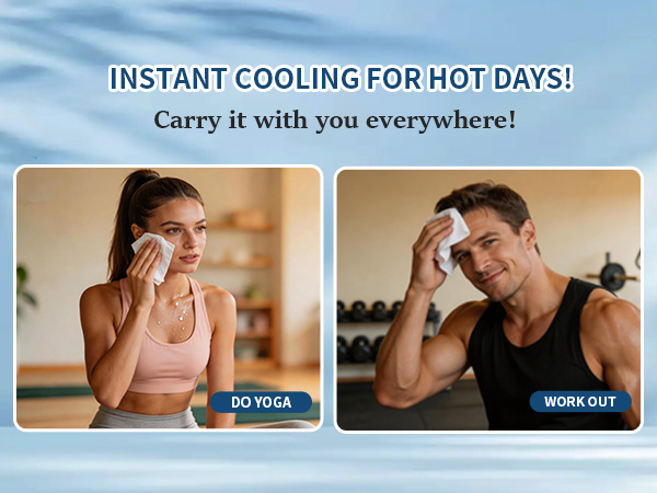 Disposable Cooling Wipes