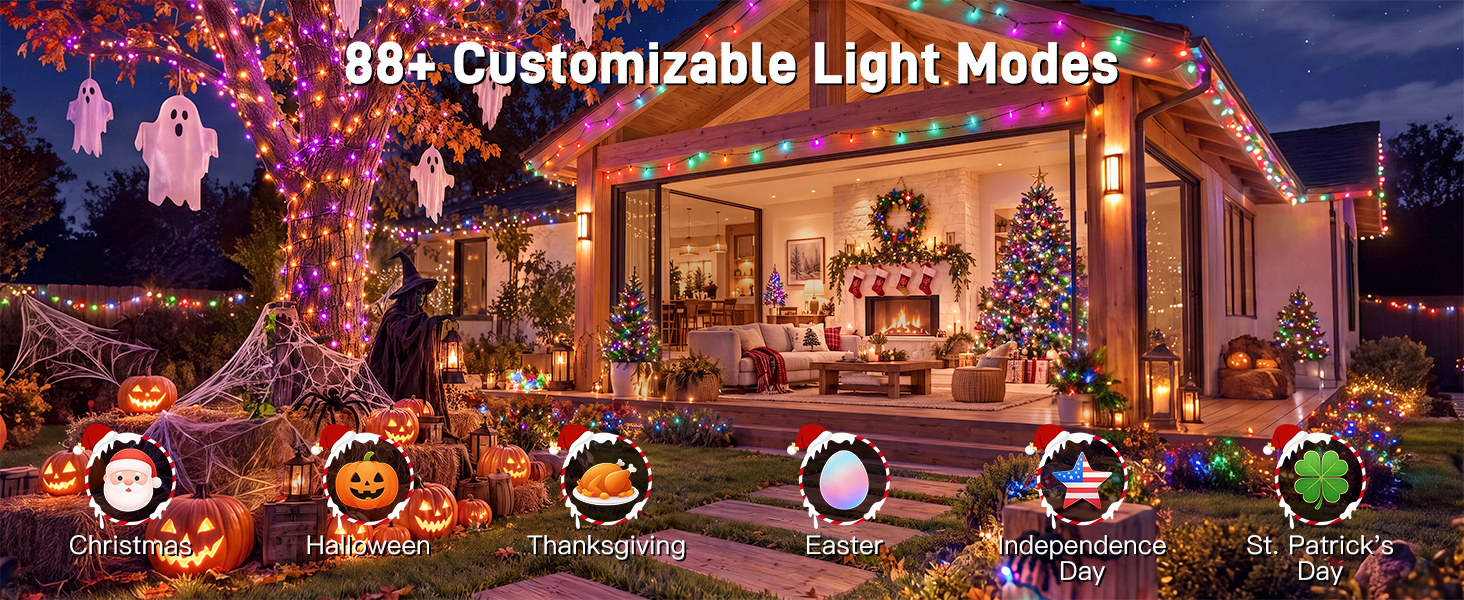 christmas tree lights with remote