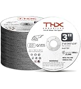 3 Inch Cut Off Wheel,3" x .045" x 3/8" Long-Lasting Thin Cutting Wheel,Metal and Stainless Steel ...