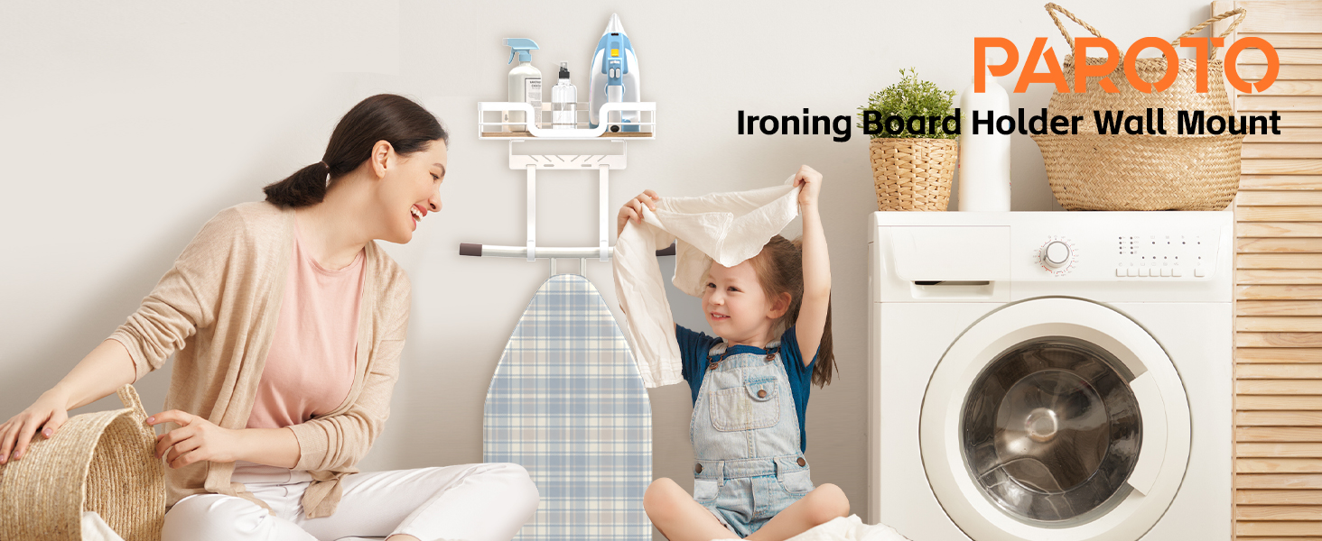 ironing borad holder
