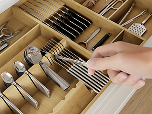 Silverware Drawer Organizer