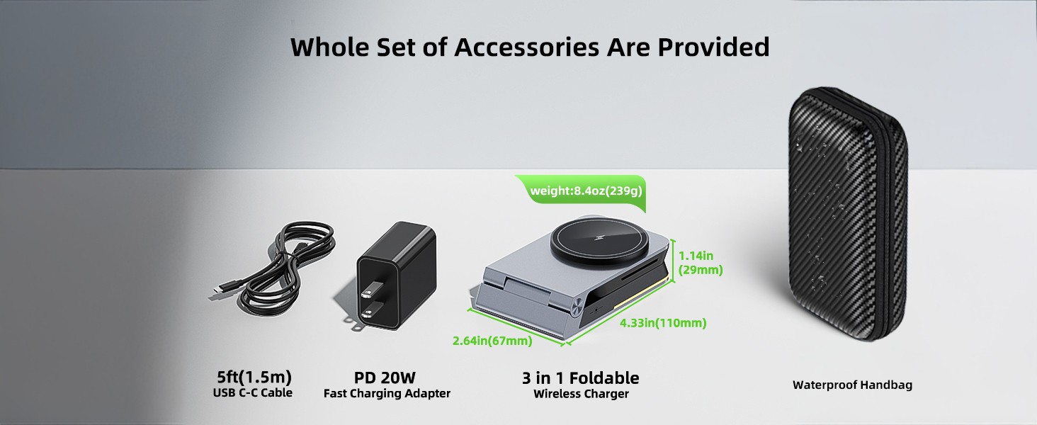 3 in one charger iphone watch and airpods