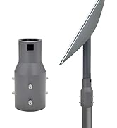 Starlink Pole Mount,Starlink Pipe Adapter,Aluminum Mounting Kit,Adjustable Max 2 Inches Starlink ...