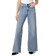 Essentials Women's Low Stretch High-Rise Wide Leg Jean
