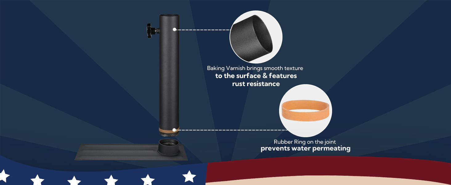Tire Mount Black