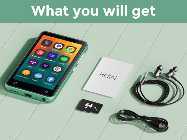 spotify mp3 player with bluetooth