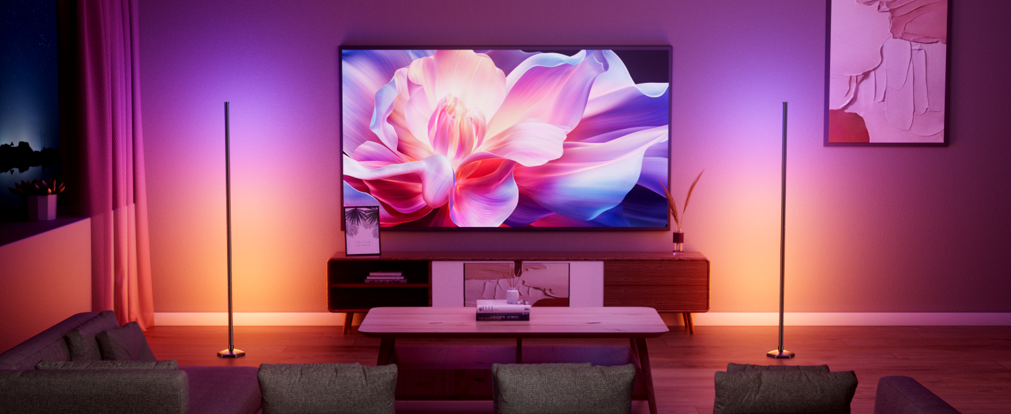 color changing floor lamp