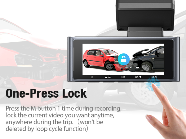 dash cam front and inside